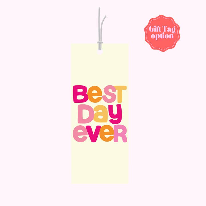 BAD ON PAPER - Wholesale Wedding card - Best Day Ever - Greeting Card Wedding3