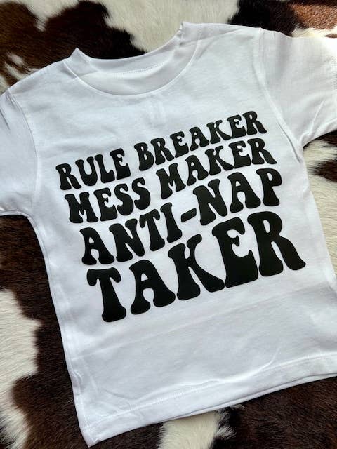 Lil Cactus Blossoms - Wholesale T-shirt met zeefdruk - Kinderen - Rule Breaker - T-shirt voor peuters0