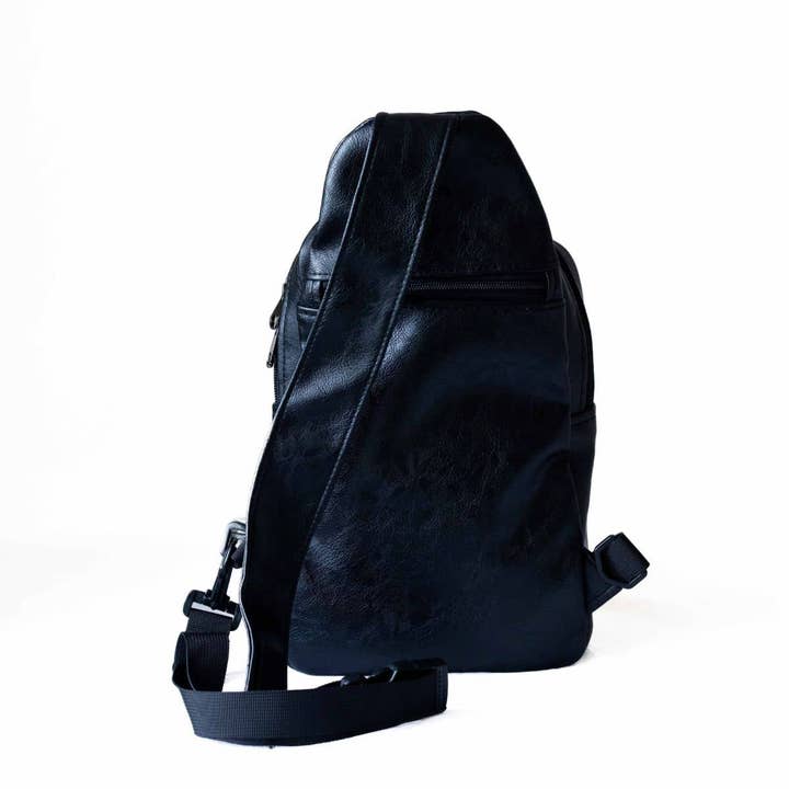 Ecodunia - Wholesale Crossbody Bag - Unisex - Large Vegan Leather Crossbody Sling Bag | Umoja12