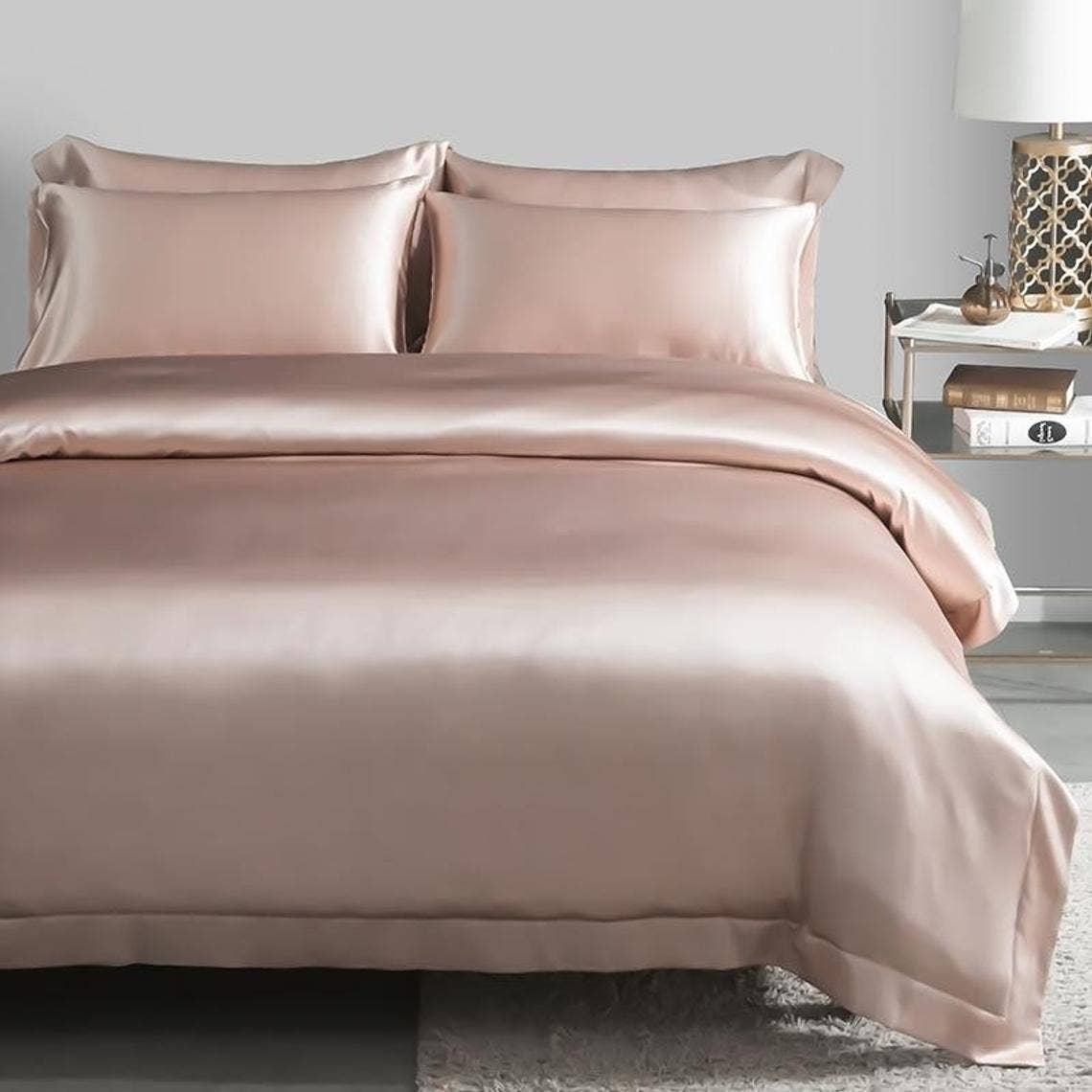 Moonberry Silk - Wholesale Duvet cover - 19Momme Silk Duvet Cover4