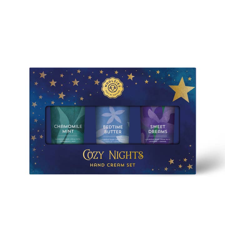 Woolzies - Wholesale Hand Cream/Lotion - Cozy Nights Shea Butter Hand Cream Set2