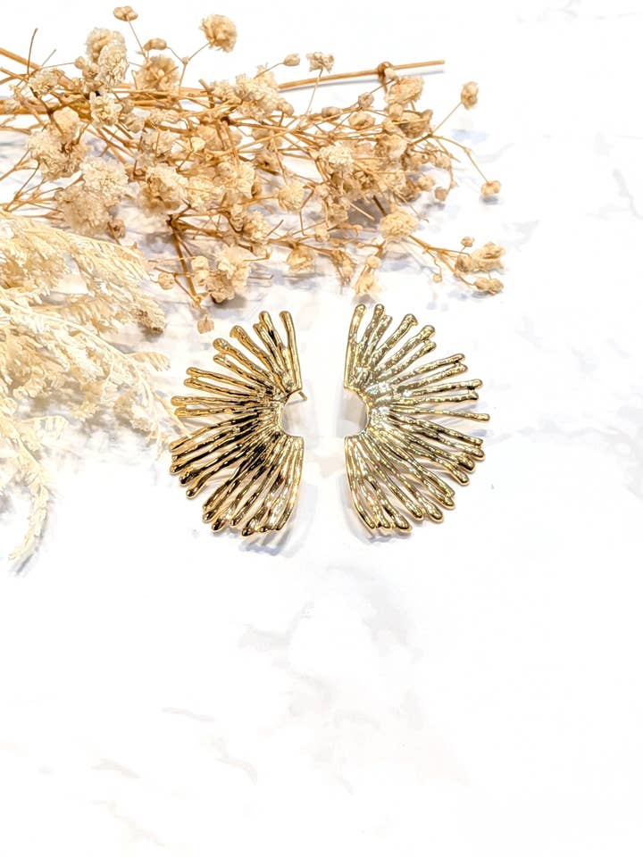 Gelsomino stainless steel earrings for wholesale by LOLO & YAYA