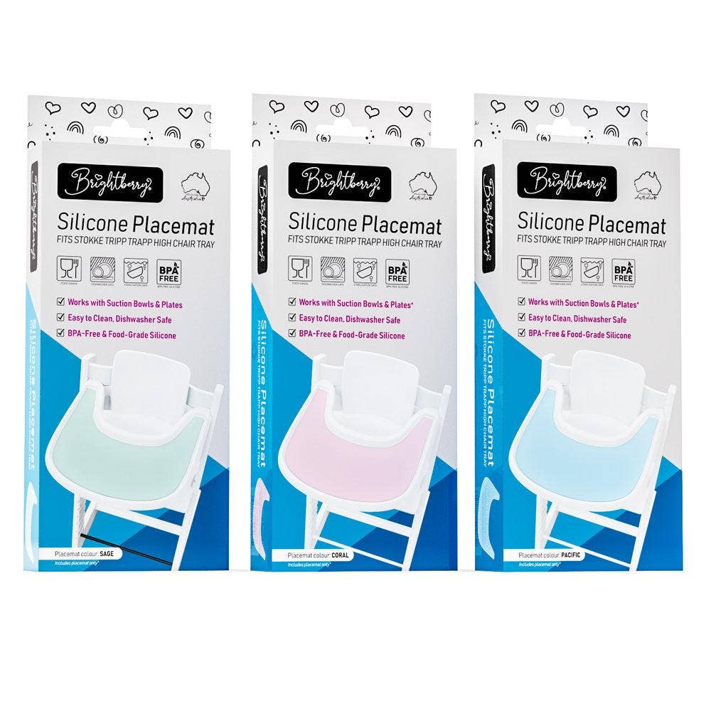 Brightberry – wholesale Bordstablett – Silikonmatta för Stokke Tripp Trapp matbricka5
