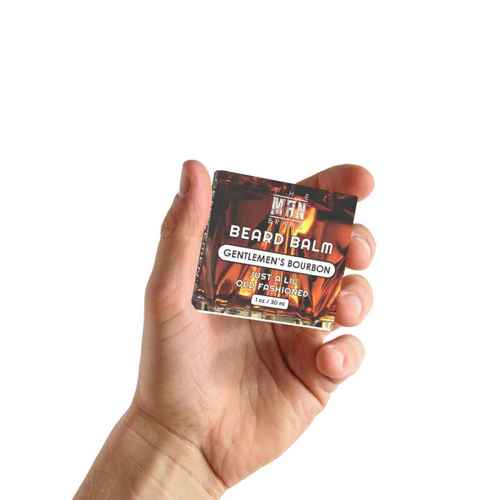 The Man Brand – wholesale Beard styling product – Gentlemen's Bourbon Beard Balm2