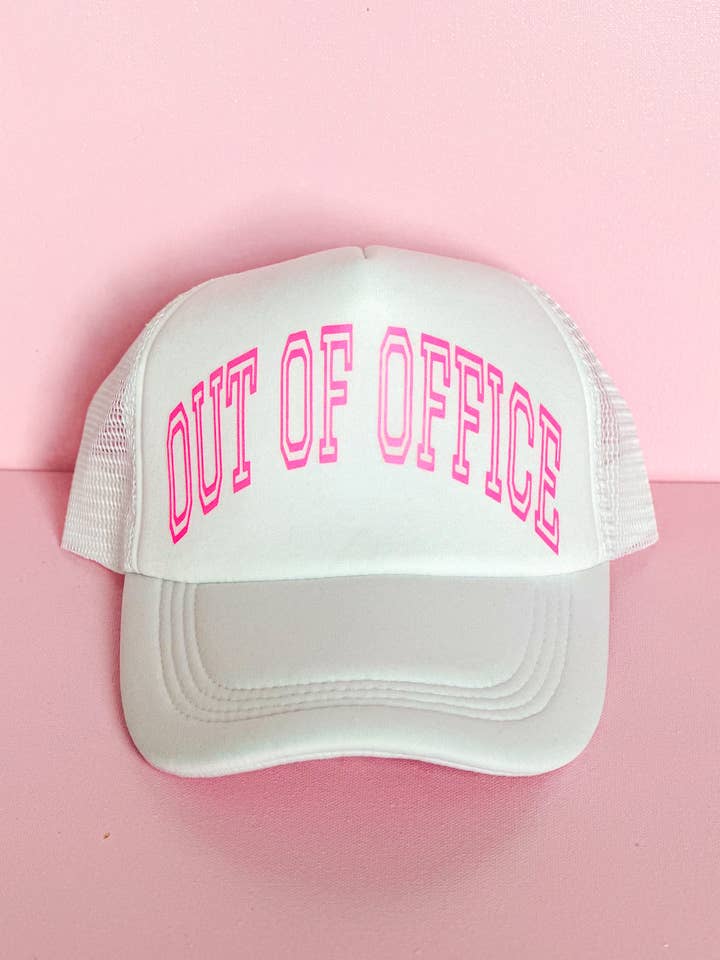 TRUCKER HOED BUITEN KANTOOR voor wholesale door BusyBeesPartyCo.