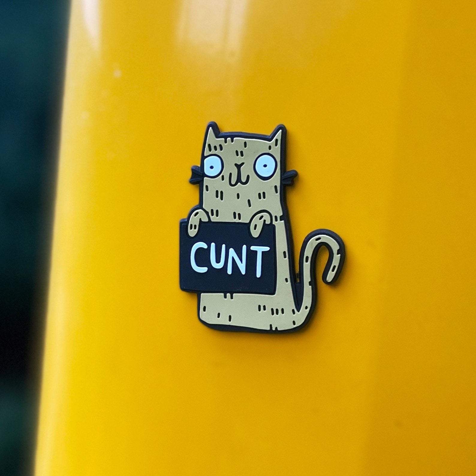 Katie Abey – wholesale Magnet – Cunt Sweary Cat Magnets3