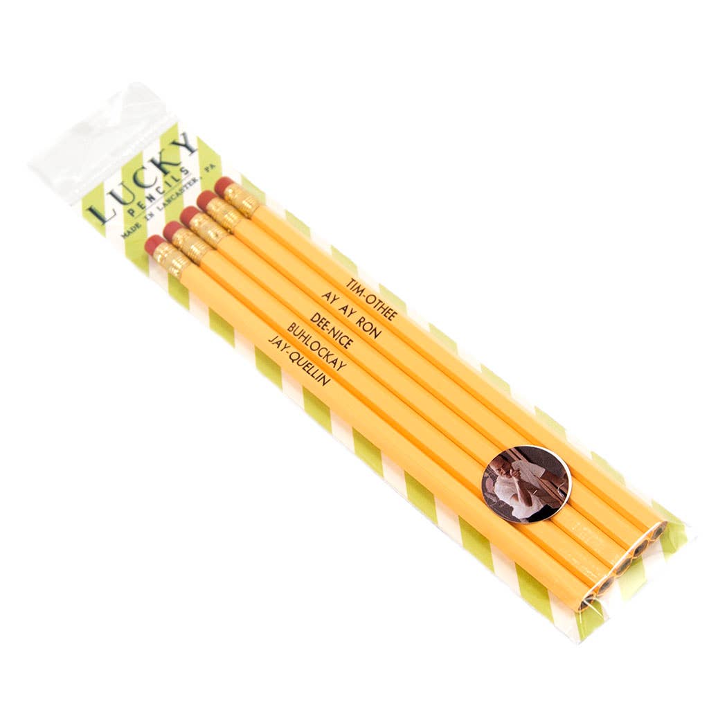Lucky Mfg. Co. - Wholesale Pencil - Key & Peele Substitute Teacher Names Pencil Pack0