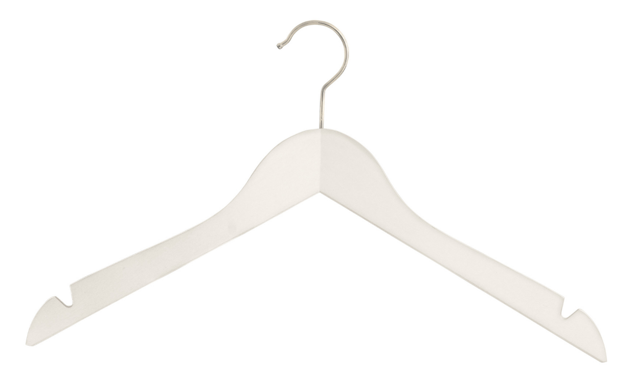 MAWA – wholesale Galgar – Klädhängare Business RE, vit, 41 cm0