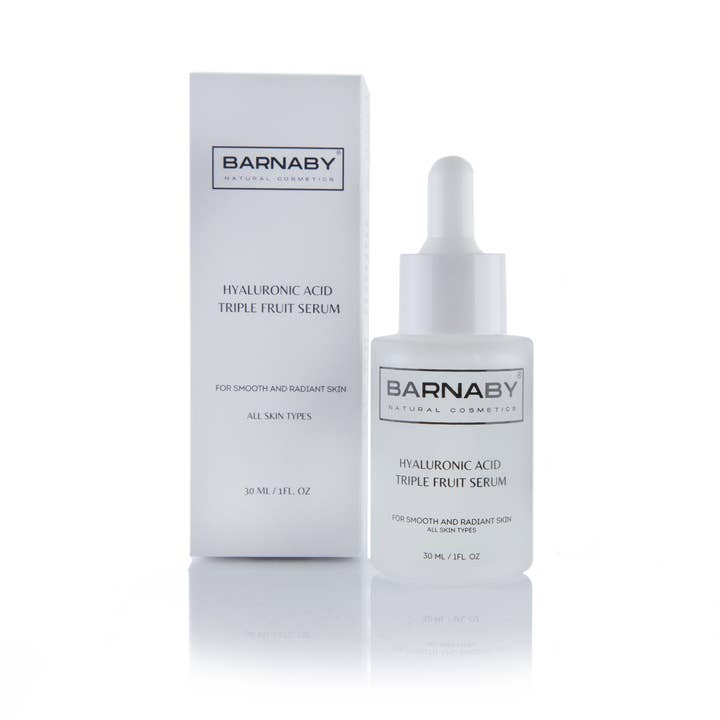 Hyaluronic Acid triple Fruit Serum for wholesale by Barnaby Skincare