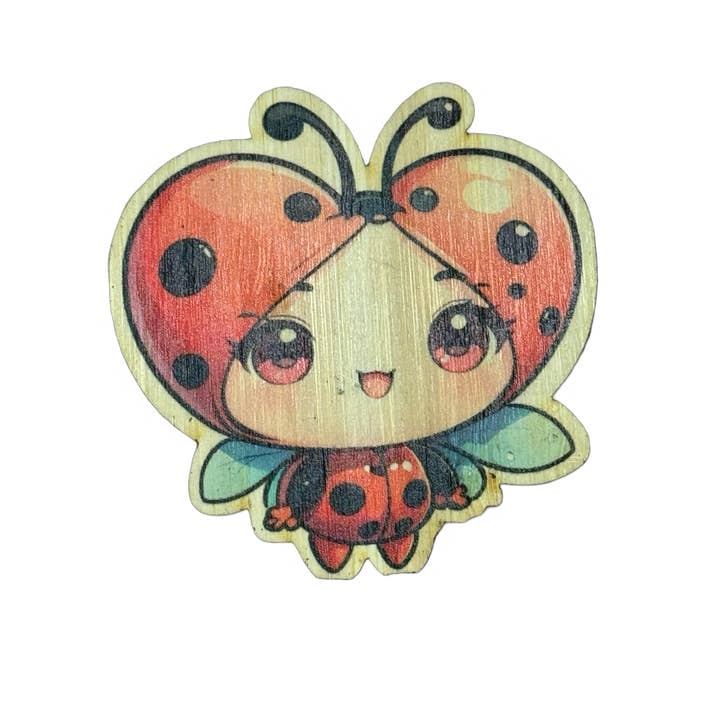 Coccinelle pour la vente par Bamboo Wood Stickers