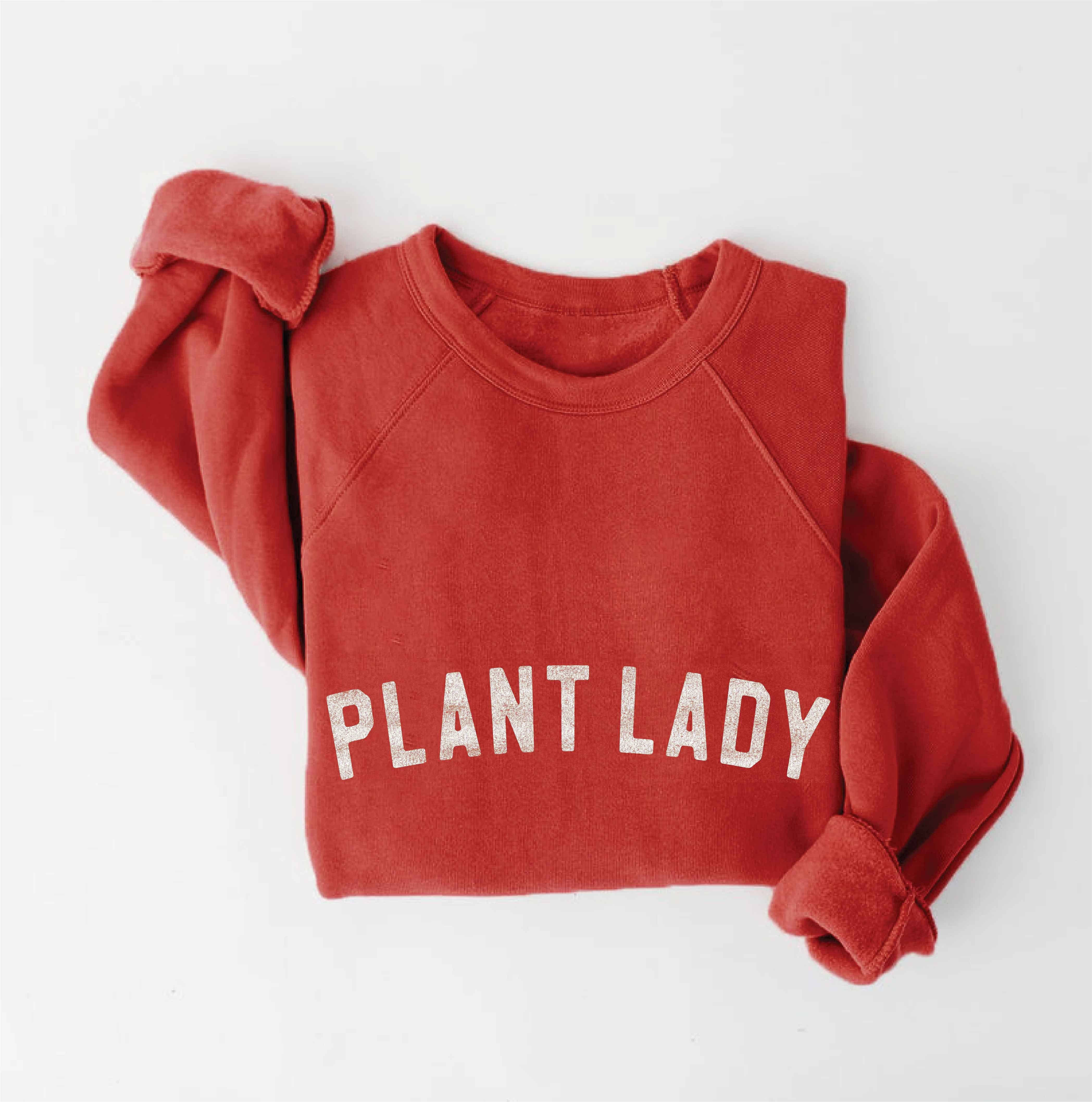 OAT COLLECTIVE - Vendita all'ingrosso Felpa stampata - Donna - Felpa grafica PLANT LADY8