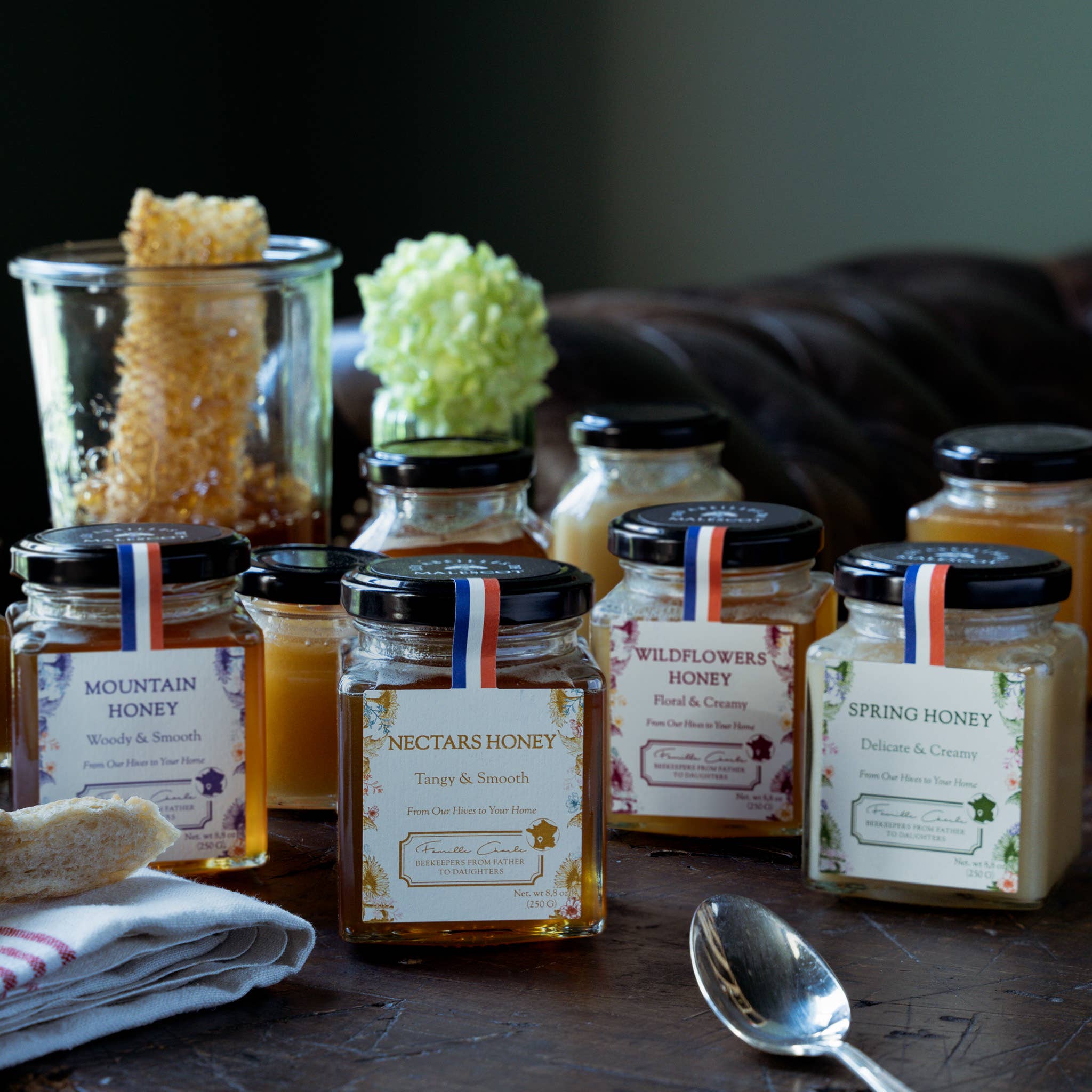 Les Abeilles de Malescot – wholesale Honey – Organic Terroir Honeys - 48 units Pack3