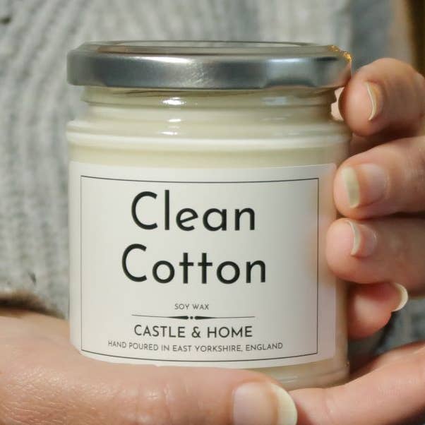 Clean Cotton Candle for wholesale by Castle and Home
