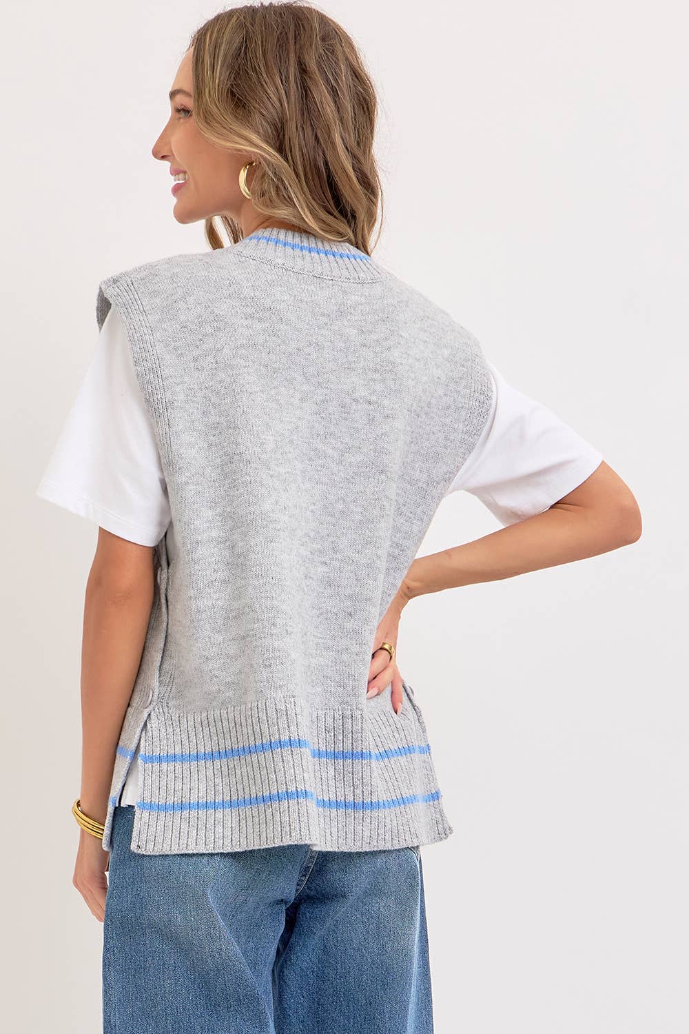 Sweet Lovely by Jen - Wholesale Knit Sweater - Women's - EFFORTLESSLY ESSENTIAL KNIT TOP/VEST3