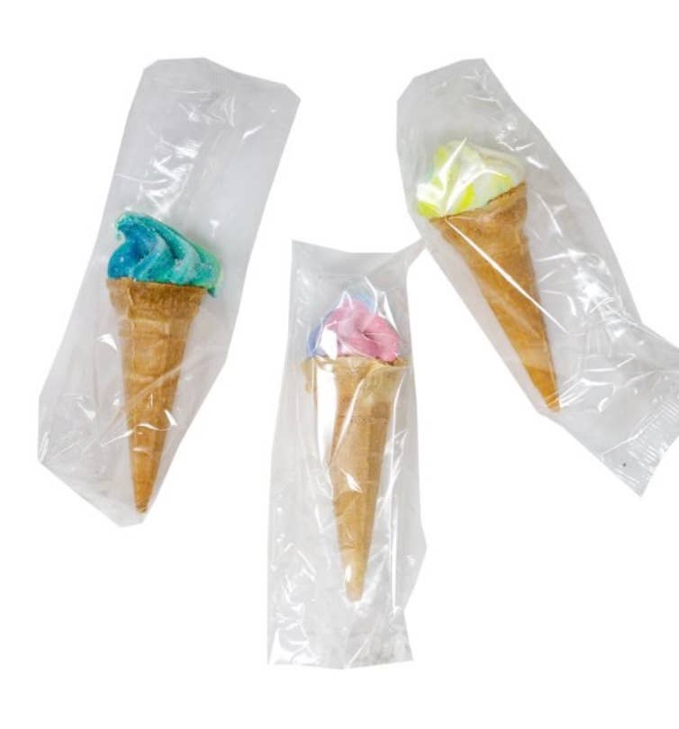 O'Shea's Candies Sweet Shop - Wholesale Marshmallow - Canister Old Fashioned 1936 Marshmallow Ice Cream Cones🍦1PK2