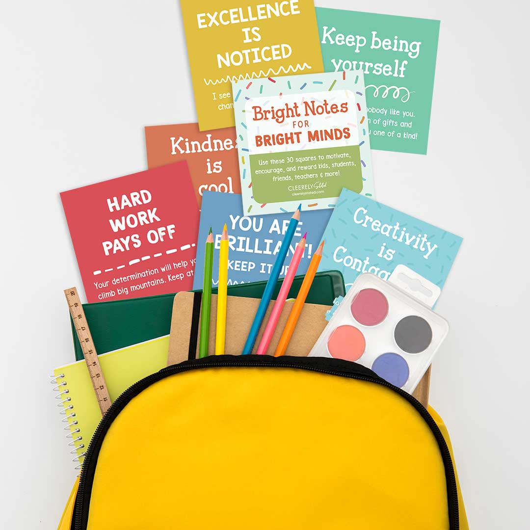 Cleerely Stated - Wholesale Stationery/Notecard Set - Bright Notes for Bright Minds3