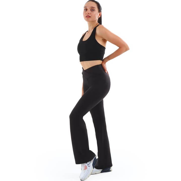 Black Women YOGA pants -AY286 for wholesale on Faire3