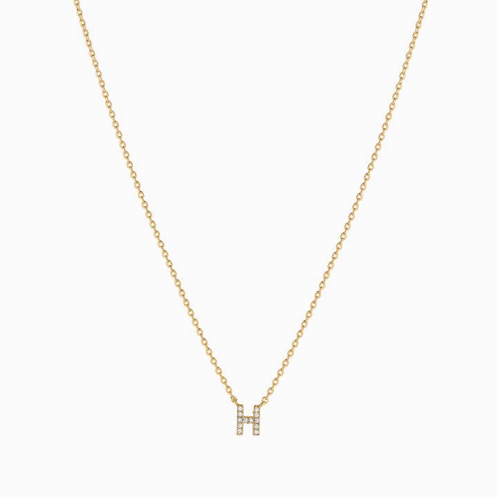 Bearfruit Jewelry - Wholesale Pendant/Charm Necklace - Crystal Initial Necklace24