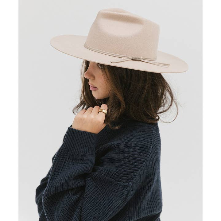 Gigi Pip – Fedora - Mulher por atacado – Emery Teardrop Fedora3