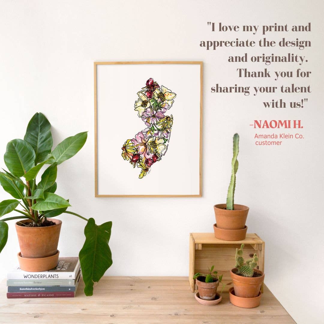 Amanda Klein Co. - Wholesale Art Print - New Jersey Fine Art Print7