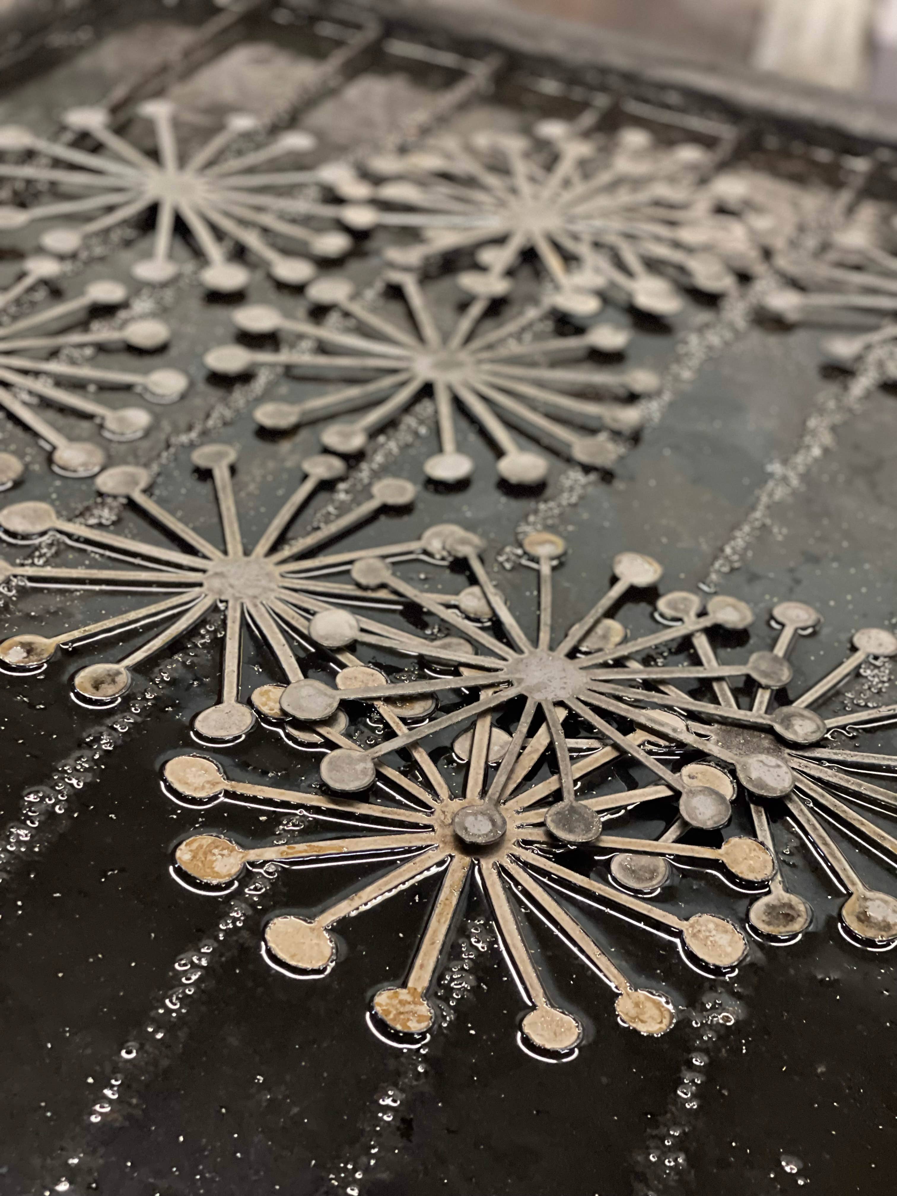 608 The Factory - Wholesale Garden/Lawn Stake - Metal Dandelion Wish Flower Set of 24 Flowers15