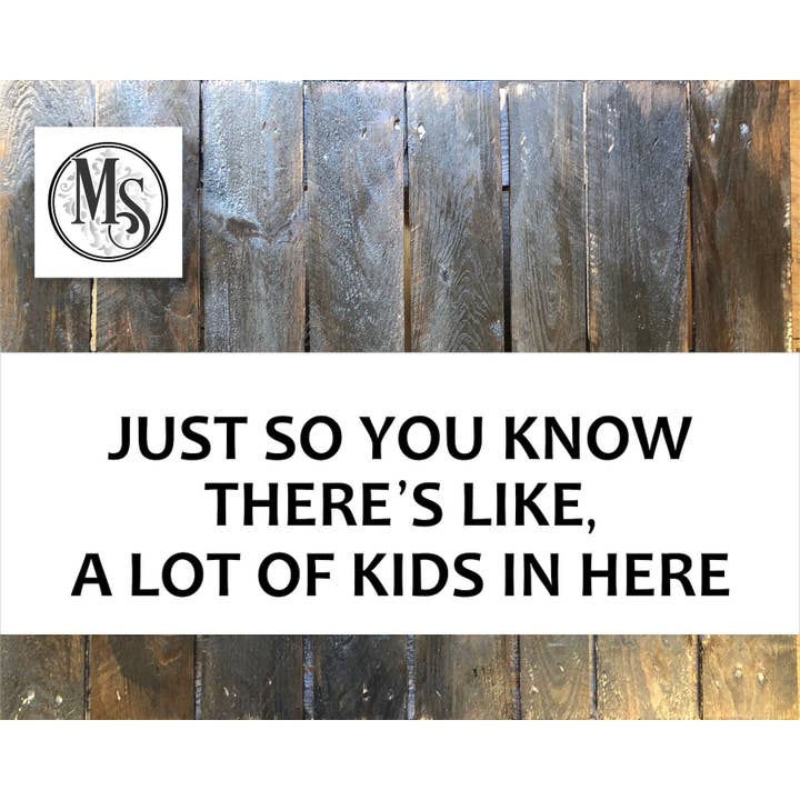 S0518 Solo così sai... per la vendita all'ingrosso da parte di Muddaritaville Studio