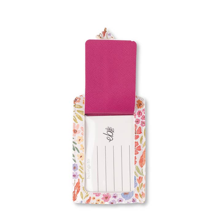 Elyse Breanne Design - Wholesale Luggage Tag - Countryside Blooms Luggage Tag1