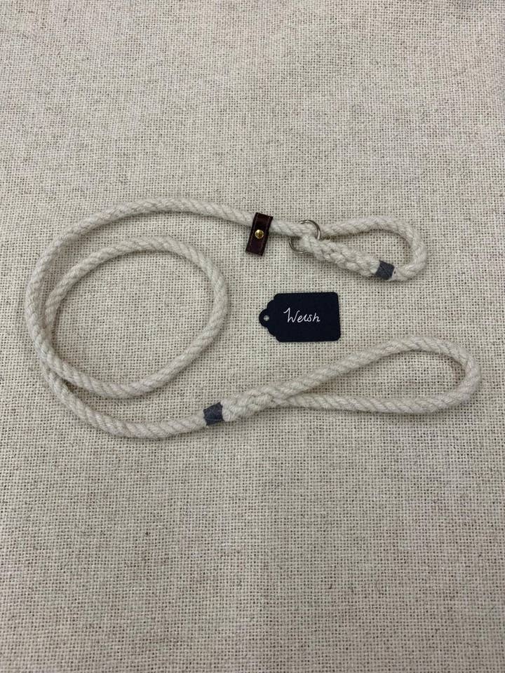 Welsh Slip Dog Lead for wholesale by Sustainable Rope Ltd