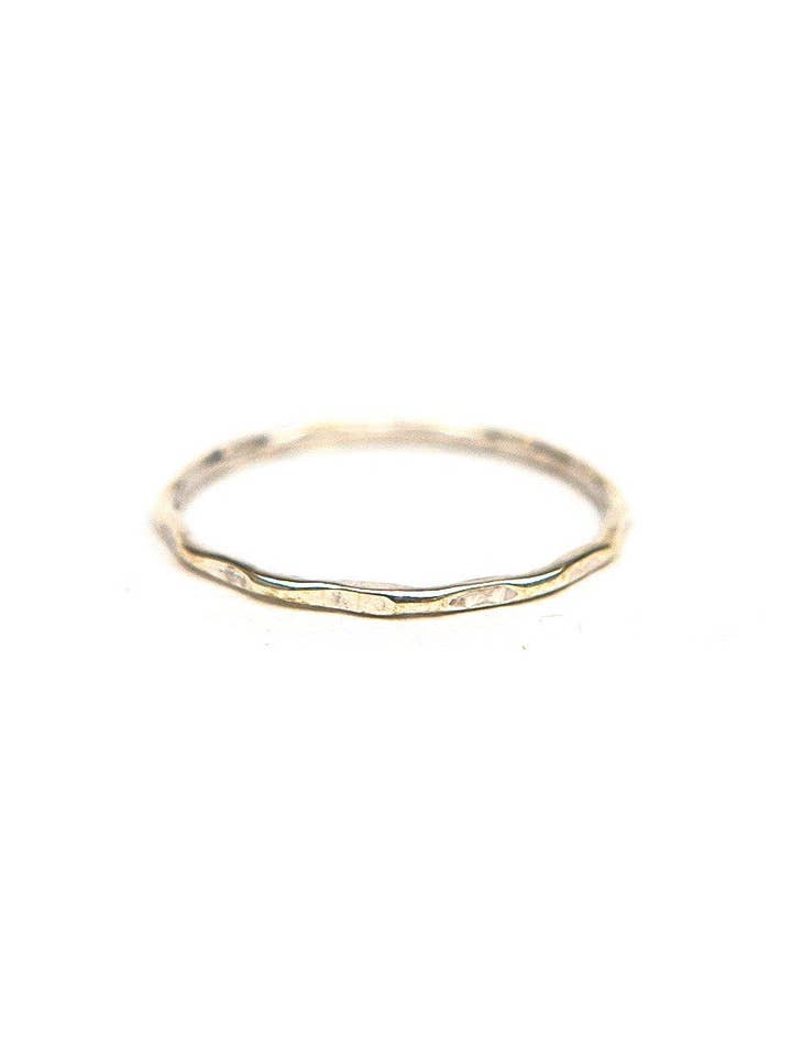 Sterling Stacking Rings - Textured for wholesale by Fair Anita
