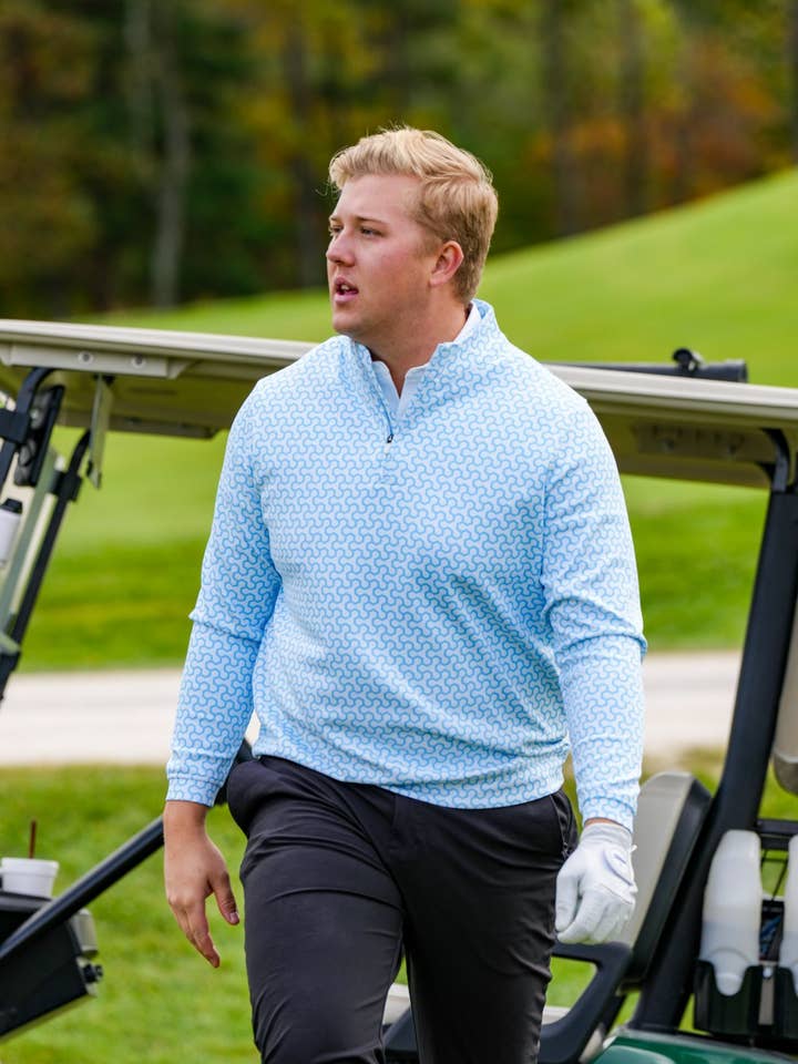 USA Palm - Wholesale Sweatshirt - Unisex - Cloud 1/4 Zip125