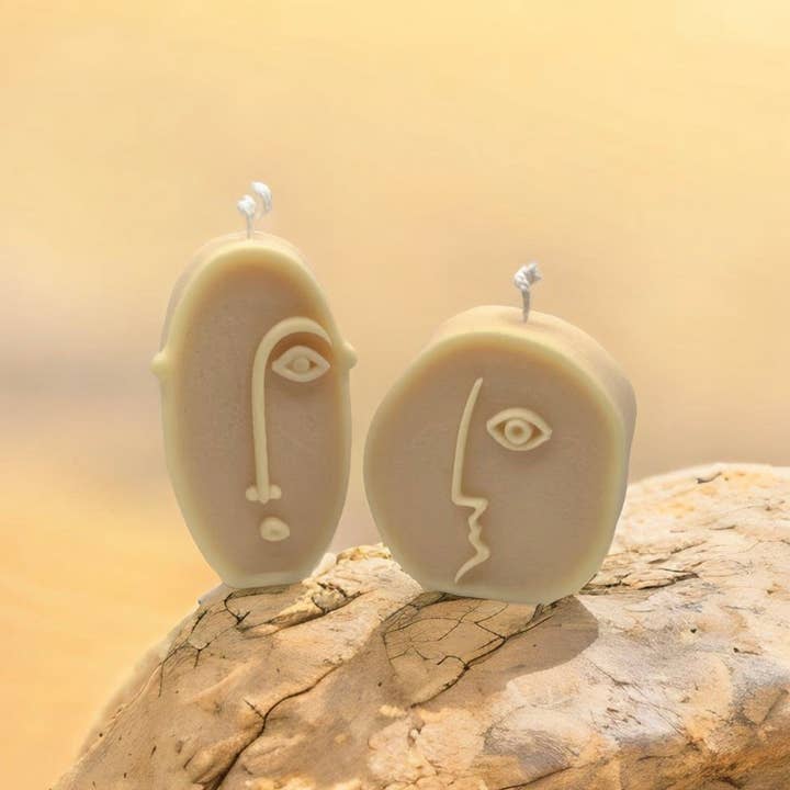 Picasso Novelty Candle for wholesale by Grumpy Grammy Candles