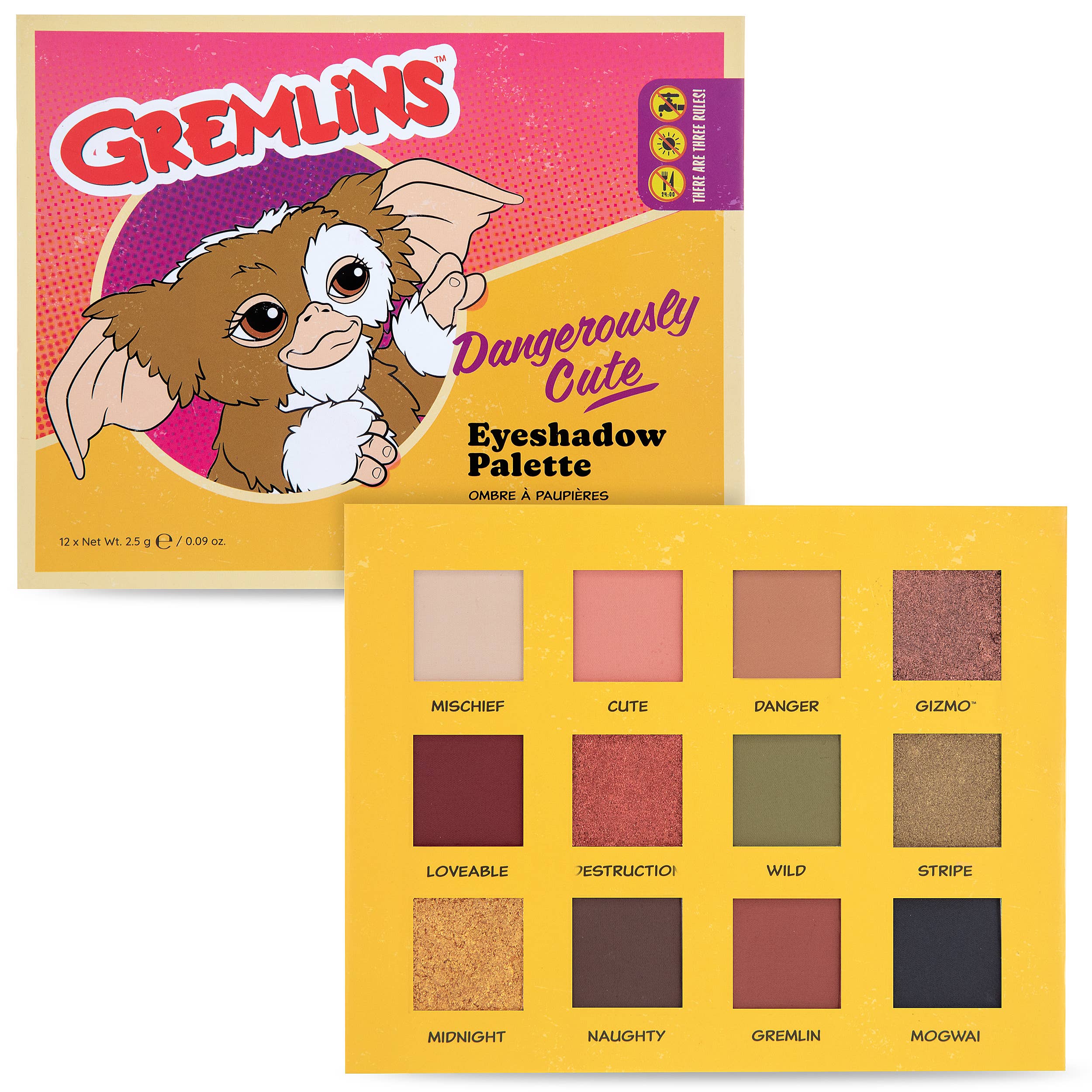 Mad Beauty USA LLC - Wholesale Eyeshadow Palette - Mad Beauty Warner Gremlins Eyeshadow Palette2