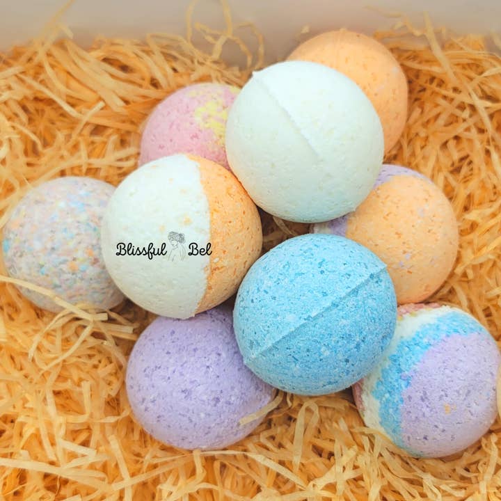 Blissful Bel - Wholesale Bath Bomb/Fizz - Round Bath Bombs2