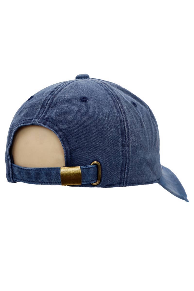 Cap Zone - Wholesale Baseball Cap - Unisex - Distressed Dirty Wash Five Panel Baseball Cap11