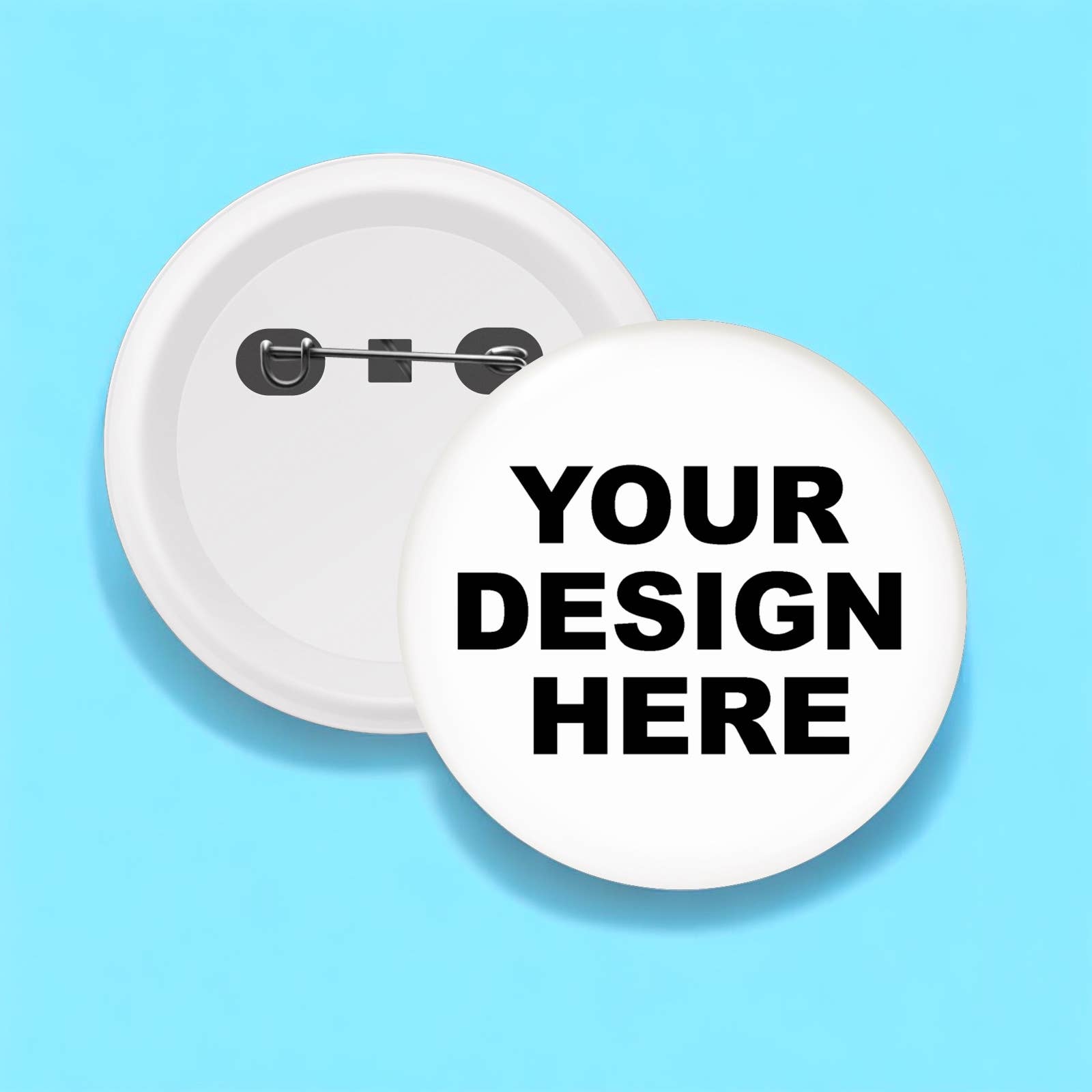 One Team Blessed - Wholesale Lapel Pin/Button - Custom Logo 1.25" Pinback Button | Personalized3