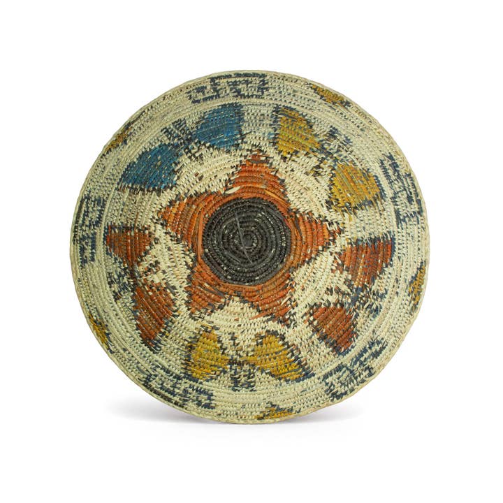 ArtisanalEmporiumLLC - Wholesale Wall Accent - 14" Handwoven Butterflies Bowl for Wall Basket Decor3