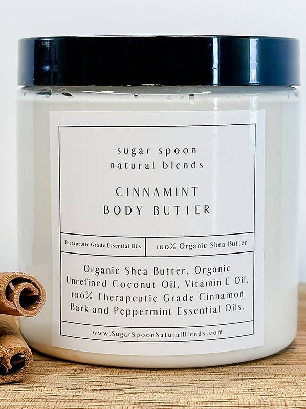 Cinnamint Body Butter for wholesale by Sugar Spoon Natural Blends