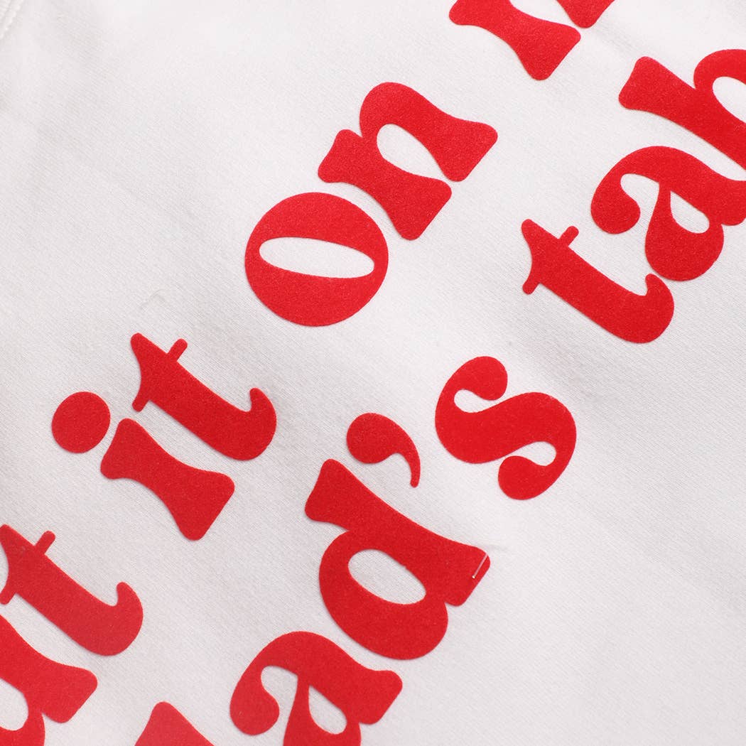 Fashion City - Wholesale Graphic Sweatshirt - Unisex - PUT IT ON MY DAD'S TAB MIDWEIGHT Crewneck Sweatshirt11