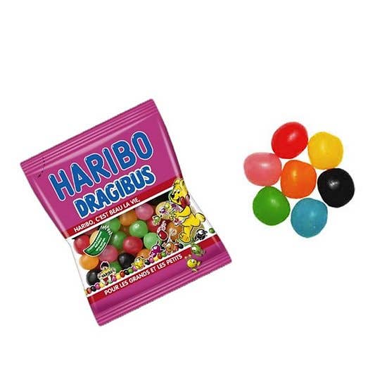 123bonbon - Wholesale Gummy - HARIBO Dragibus - Box of 30 Mini Bags2