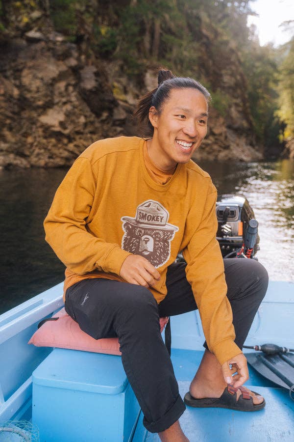 The Landmark Project - Wholesale Graphic Sweatshirt - Unisex - Smokey Logo Sweatshirt4