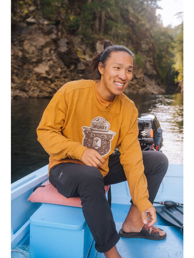 The Landmark Project - Wholesale Graphic Sweatshirt - Unisex - Smokey Logo Sweatshirt4