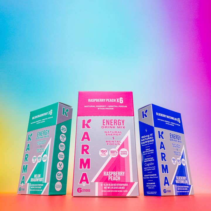 Karma Water - Wholesale Powdered Health Drink - Karma Energy Stick Packs9