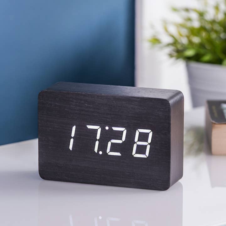 Gingko Design – wholesale Alarm clock – Gingko Brick Click Alarm Clock12