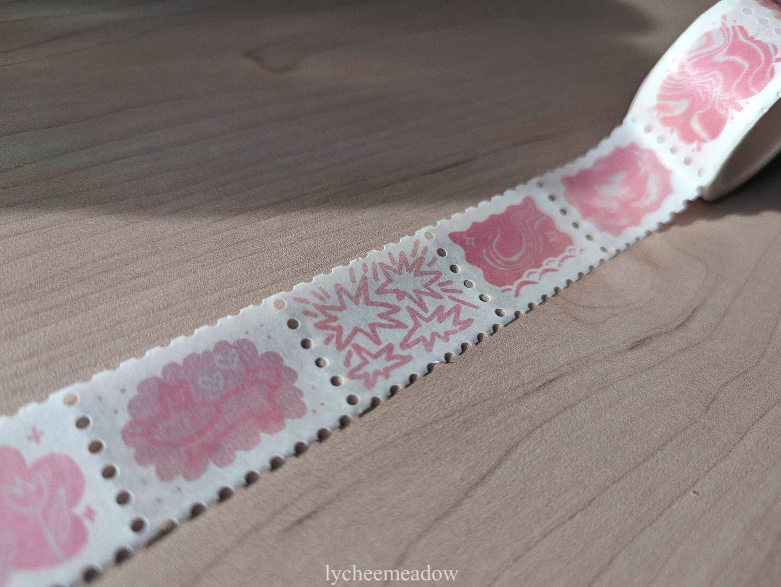 Lycheemeadow - Wholesale Washi Tape - Stamp Washi Tape (multiple designs)12