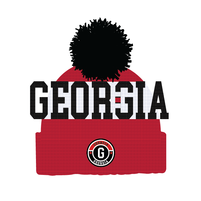 ChoKoLids – Engroshandel Beanie - Unisex – Strikkede vinterhuer med pompon og broderet fodboldhold-logo27