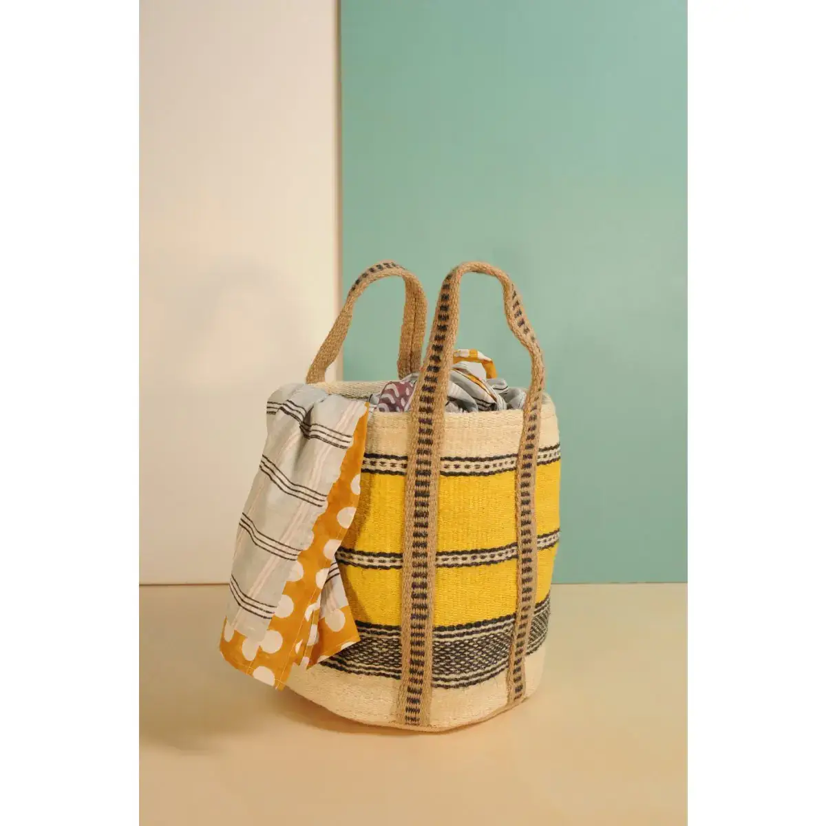 B A O B A B - Mode – Großhandel Tragetasche – Damen – SIROHI Jutetasche 30 x 30 cm1