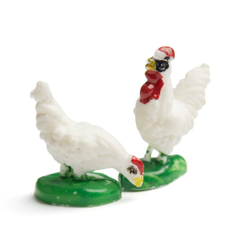 Factory Direct Craft - Wholesale Decorative Tabletop Object - Micro Miniature Farm Chicken Figurine3