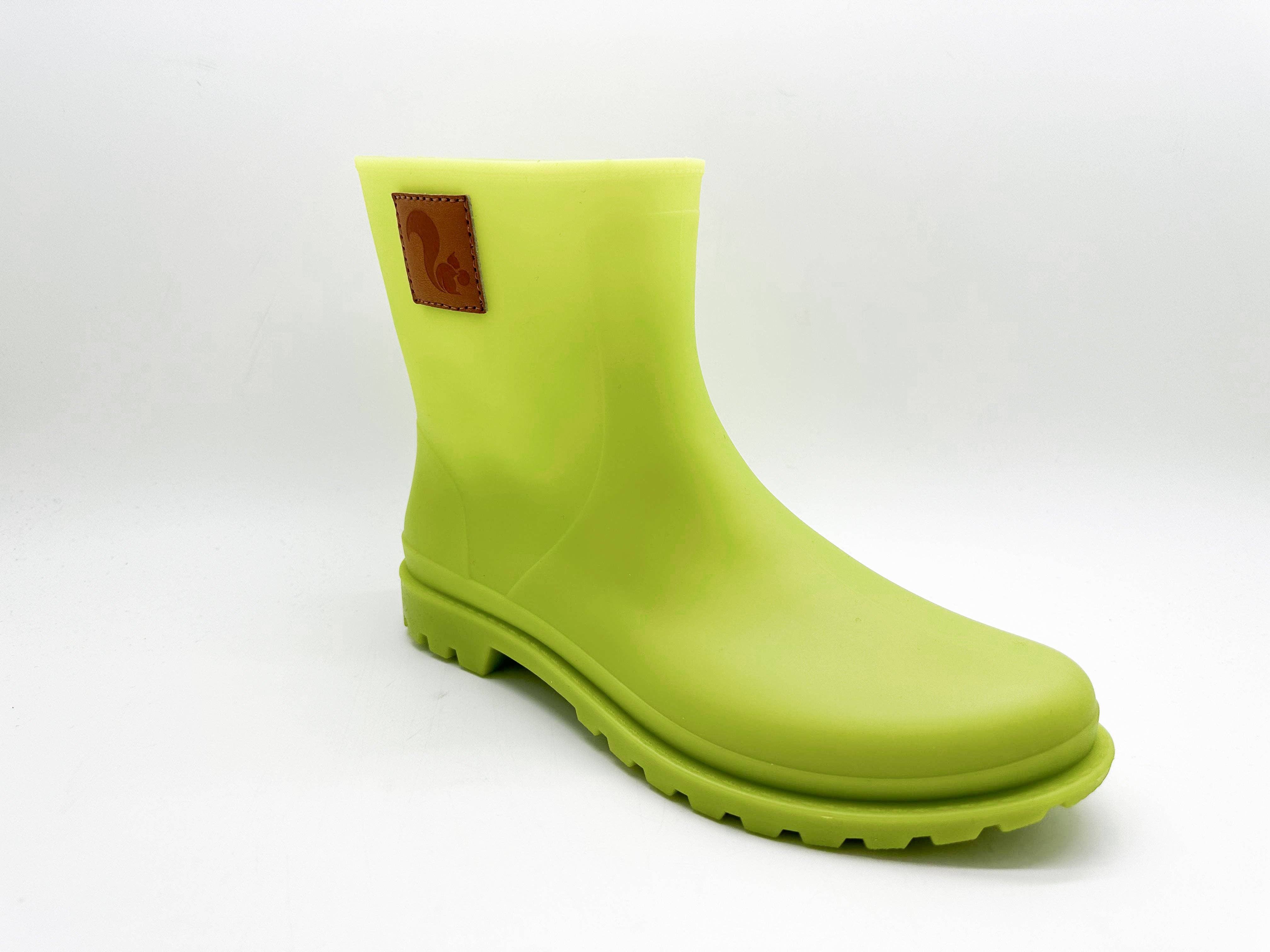 thies ® Bio Rainboot lime vegan | 100% waterproof biodegradable rainboots for wholesale on Faire2