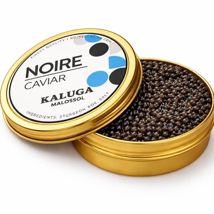 Kaluga Premium Sturgeon Black Caviar 1.8 Ounces / 50 Grams for wholesale by Aquatir