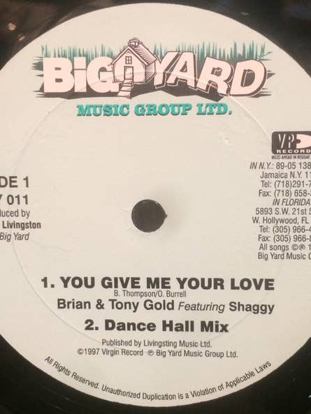 BRIAN & TONY GOLD Du Giver Mig Din Kærlighed Mixes Vinylplader for engroshandel hos Real Retro